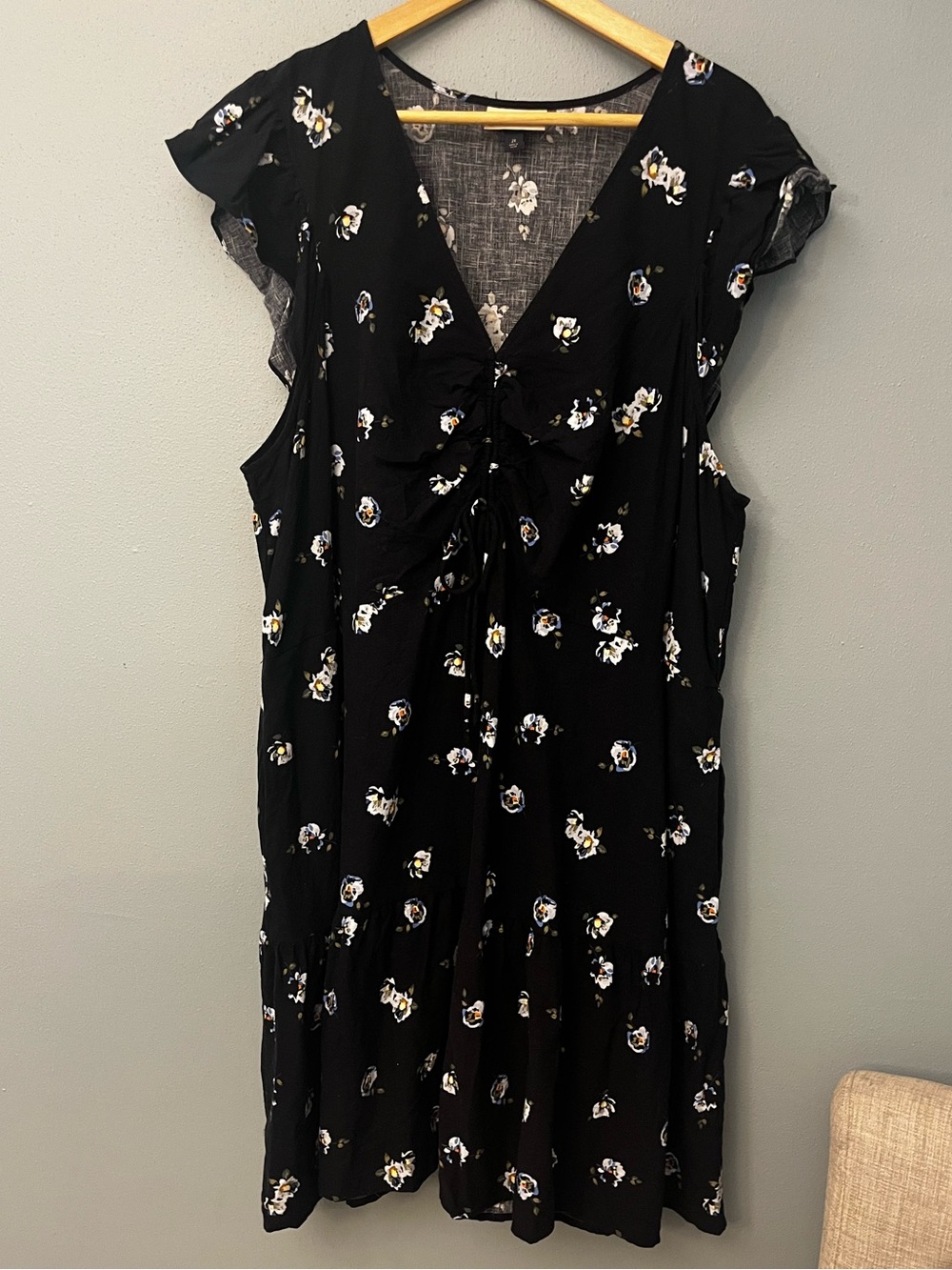 Universal Thread Mini Dress with Floral Print